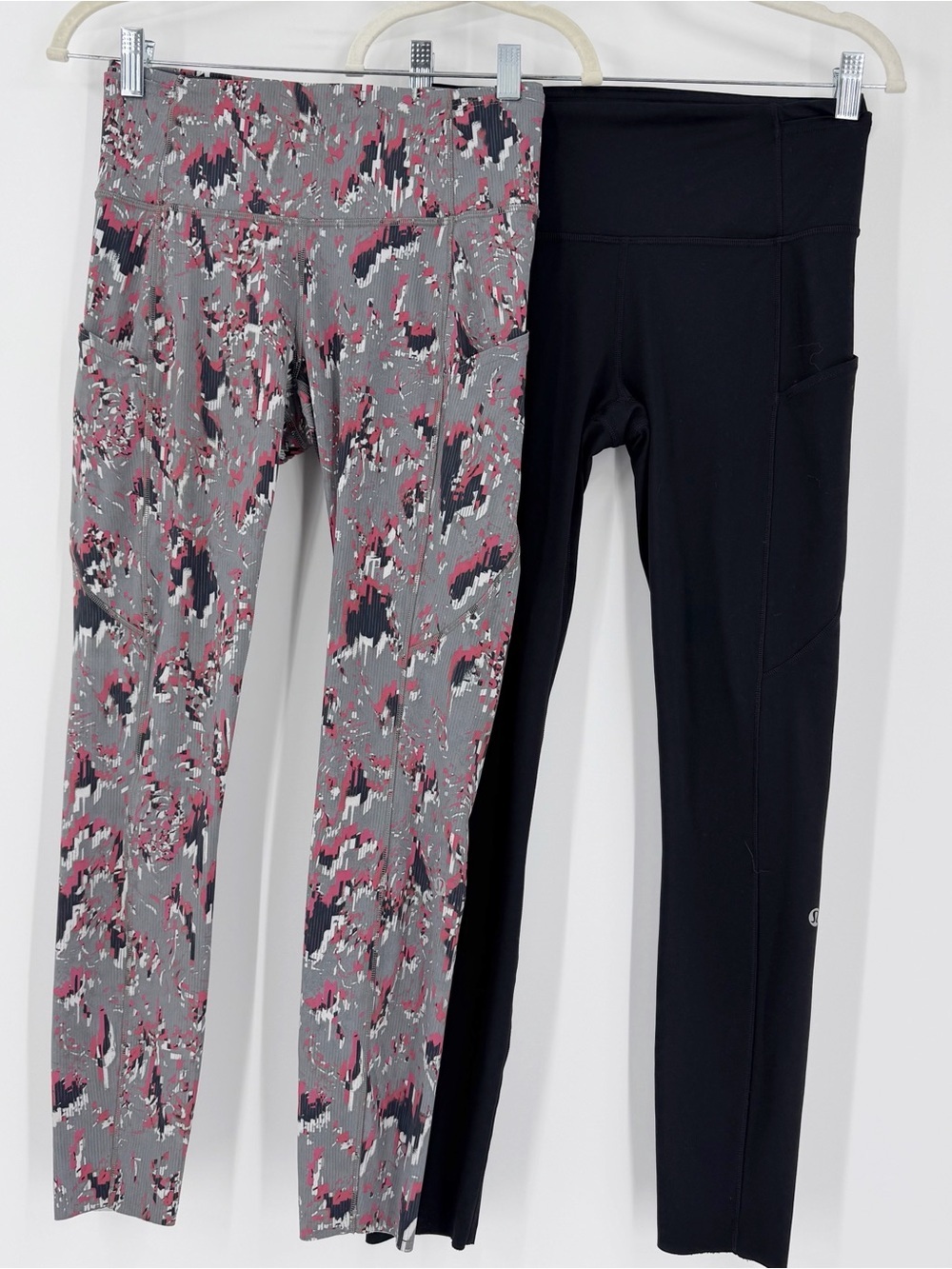 Bundle of 2 Size 6 Lululemon Fast & Free 25" Non-Reflective Tights
